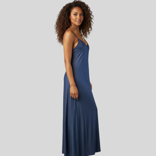 Afternoon By The Sea Chambray Maxi Dress