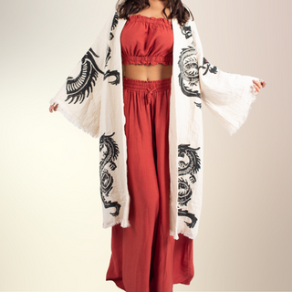 Red Dragon Kimono