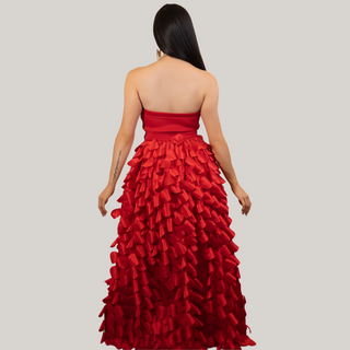 Flamenco Bloom Red Dress