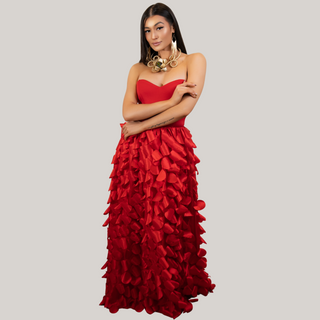 Flamenco Bloom Red Dress