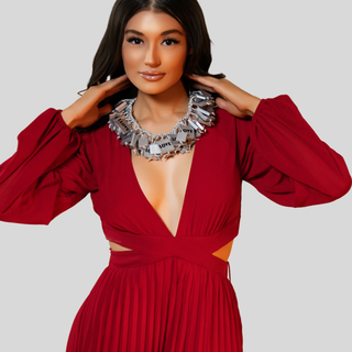 LOVE Necklace- Silver