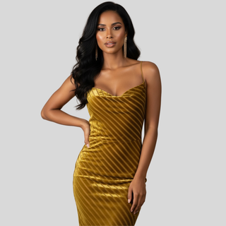Mimi Mesh Midi Dress
