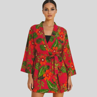 Paradise Blooms Kimono