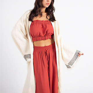 Tribal Sunrise Kimono