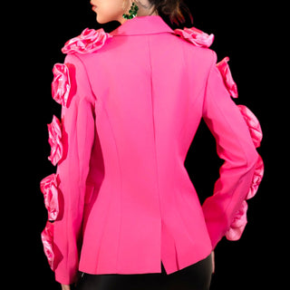 A Rose is Still A Rose Jacket - La Luz Boutique