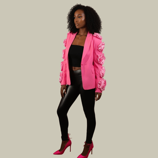 A Rose is Still A Rose Jacket - La Luz Boutique