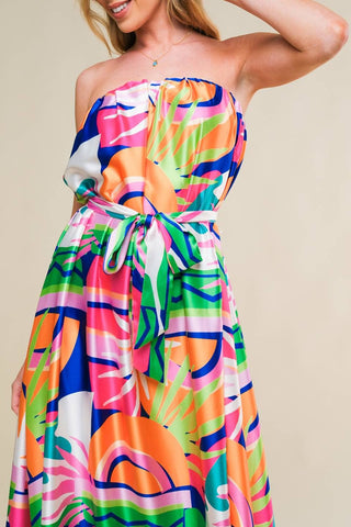 Sunset Mosaic Dress