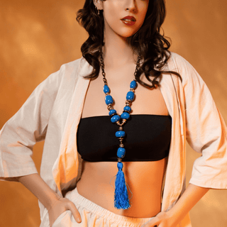 Alessia Tassel Necklace - La Luz Boutique