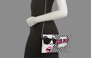 Beaded Pop Art Bag - La Luz Boutique