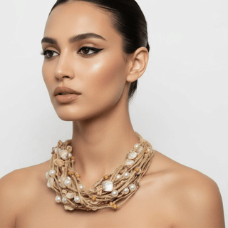 Cadiz Shell Necklace - La Luz Boutique