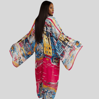 'Cannes' Kimono - La Luz Boutique