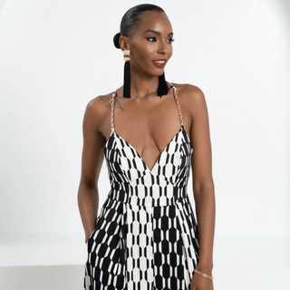 Checkmate Jumpsuit - La Luz Boutique