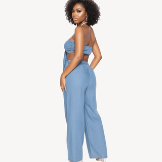 Cloud 9 Denim Set - La Luz Boutique