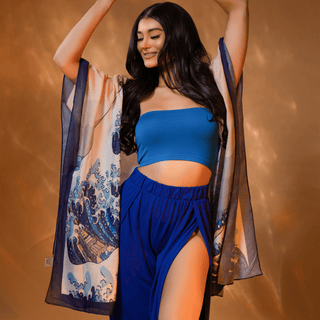 Crane Kimono - La Luz Boutique