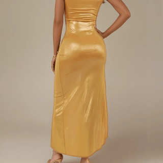 Golden Time of Day Bodysuit and Skirt - La Luz Boutique