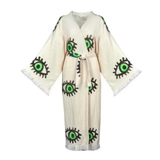 Green Eye Kimono - La Luz Boutique