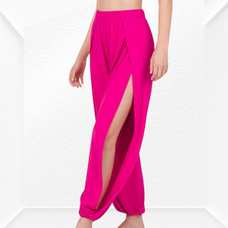 Jeannie's Side Split Pants - La Luz Boutique