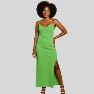 Katalina Cowl Neck Maxi Dress - La Luz Boutique