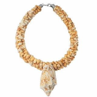 La Concha Statement Necklace - La Luz Boutique