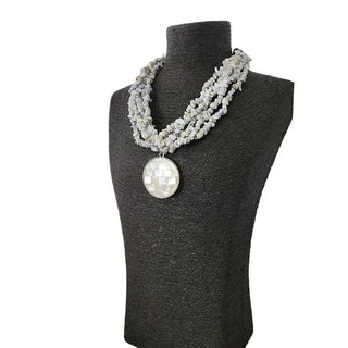 Leila Statement Necklace - La Luz Boutique