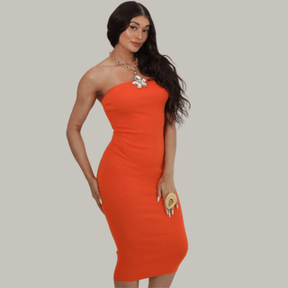 Malibu Midi Dress - La Luz Boutique