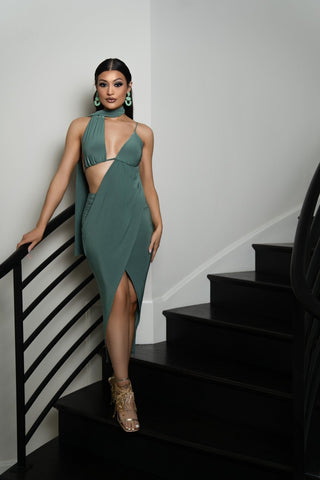 Marseilles Moment Dress - La Luz Boutique