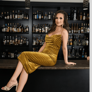 Mimi Mesh Midi Dress - La Luz Boutique