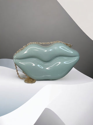 Mint Kiss Clutch - La Luz Boutique