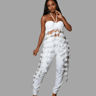 'Orchid Dream' 2 Piece Pant Set - La Luz Boutique