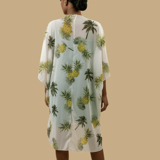 Pineapple Kimono - La Luz Boutique