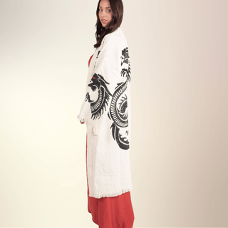 Red Dragon Kimono - La Luz Boutique