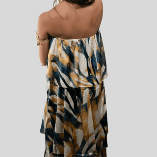 Safira Tiered Maxi Dress - La Luz Boutique