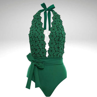 St. Lucia Swimsuit w/ Sarong - La Luz Boutique
