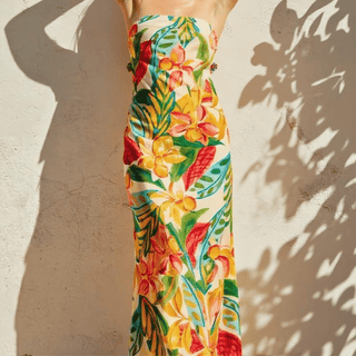 Summer Garden Maxi Dress - La Luz Boutique