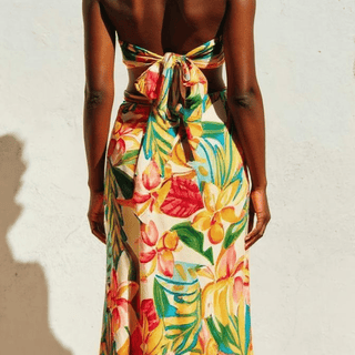 Summer Garden Maxi Dress - La Luz Boutique