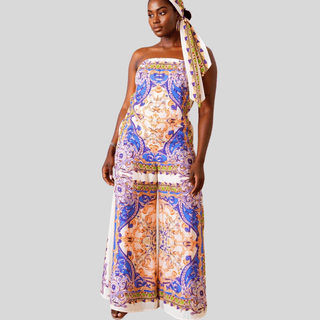 Sunny Day In Capri Jumpsuit - La Luz Boutique