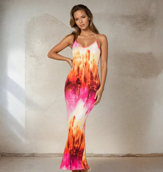 Sunset Bliss Maxi Dress - La Luz Boutique