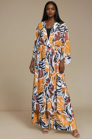 Sunset Serenade Kimono - La Luz Boutique