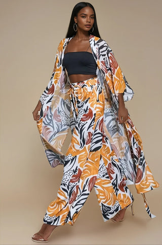 Sunset Serenade Kimono - La Luz Boutique