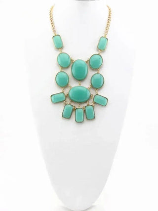 Tulum Mint Necklace - La Luz Boutique