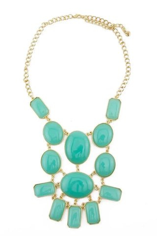 Tulum Mint Necklace - La Luz Boutique