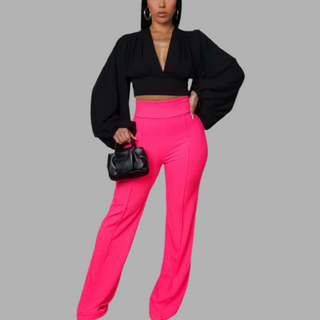 Misha Pants- Fuchsia