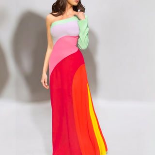 Over The Rainbow Maxi Dress