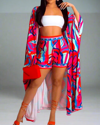 'Akela' Kimono and Shorts set