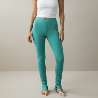 Aqua Rush Ruched Leggings - La Luz Boutique