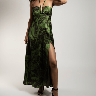 Athena Midi Dress - La Luz Boutique