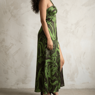 Athena Midi Dress - La Luz Boutique