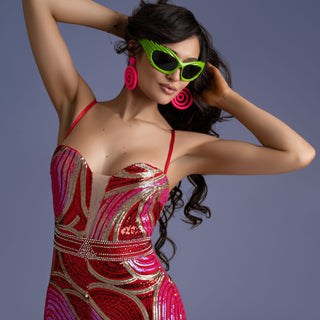 Belle Sequin Romper - La Luz Boutique