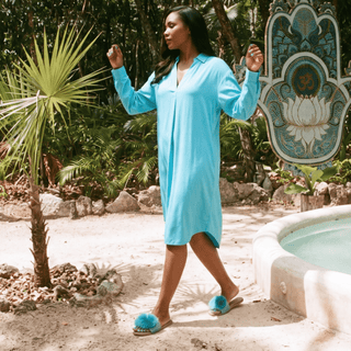 Biarritz Tides Tunic - La Luz Boutique