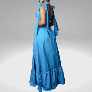 'Bimini' Blue Skirt Set